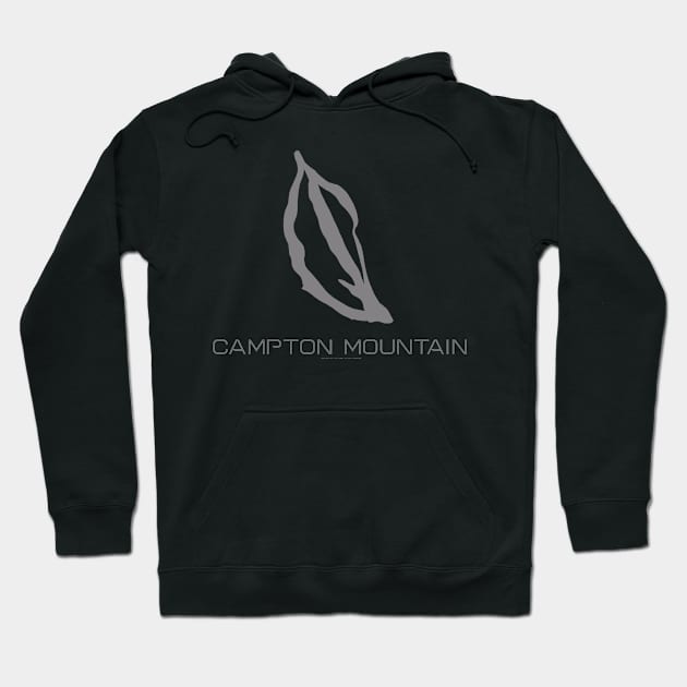Campton Mountain Resort 3D Hoodie by Mapsynergy